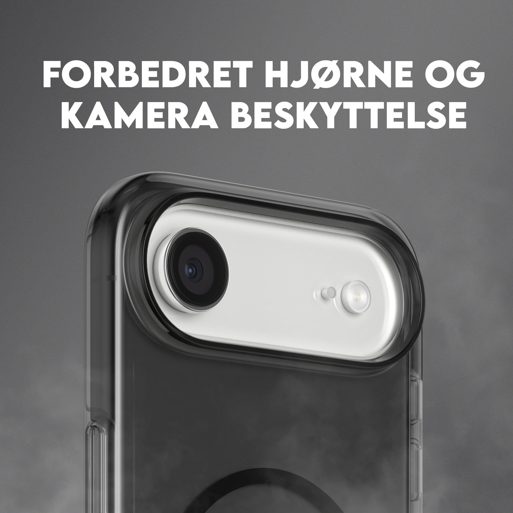 CARE™ by PanzerGlass® Smokey Case m. Sort MagSafe iPhone Air